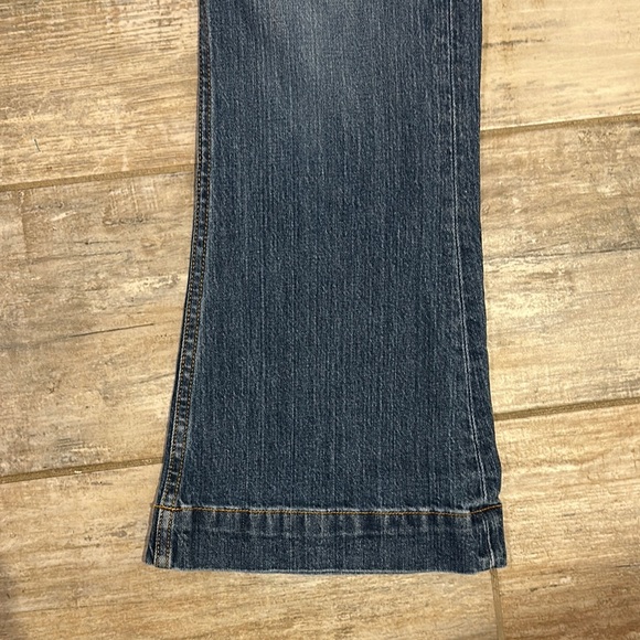 Kimes Ranch Blue Flare Wide Leg Jeans Classic Style - Picture 3 of 7